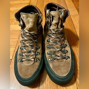 Frye Ryan Lug Hiker Boot, Brown Suede, US 8